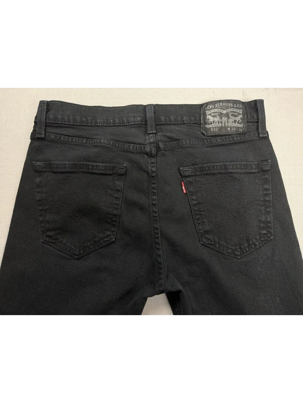 Levi’s 511 Slim Fit Jeans Men’s 32x30 Black Water Stretch Denim Pants